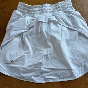 lululemon athletica Women's White Skort